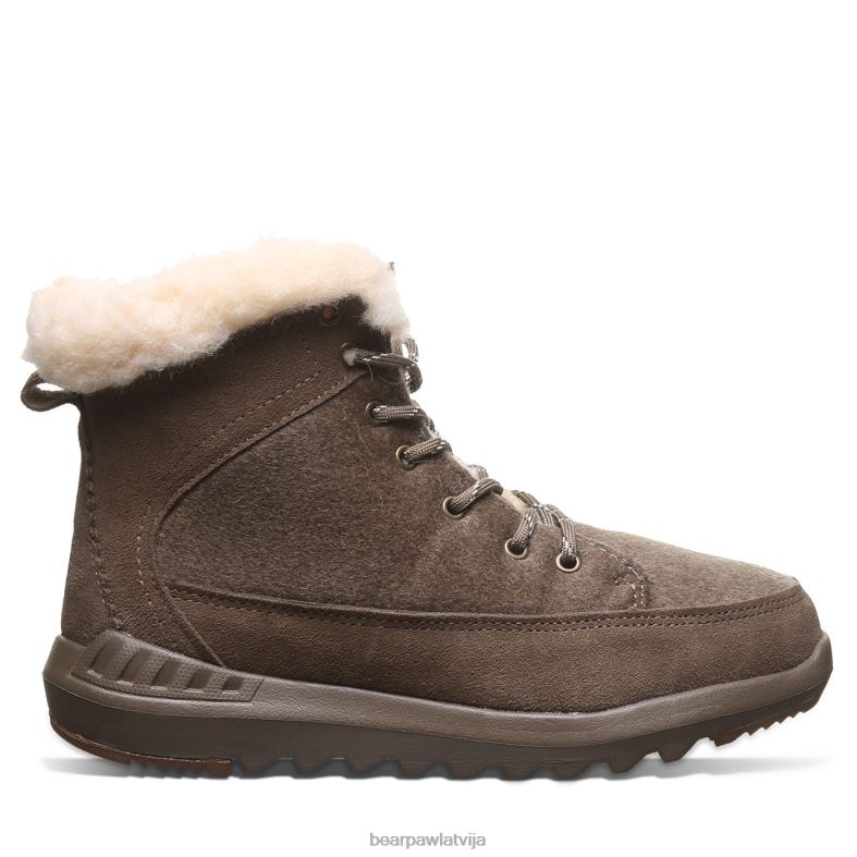 zīmogs brūns sievietes zābaki BEARPAW cheryl P2XFF140