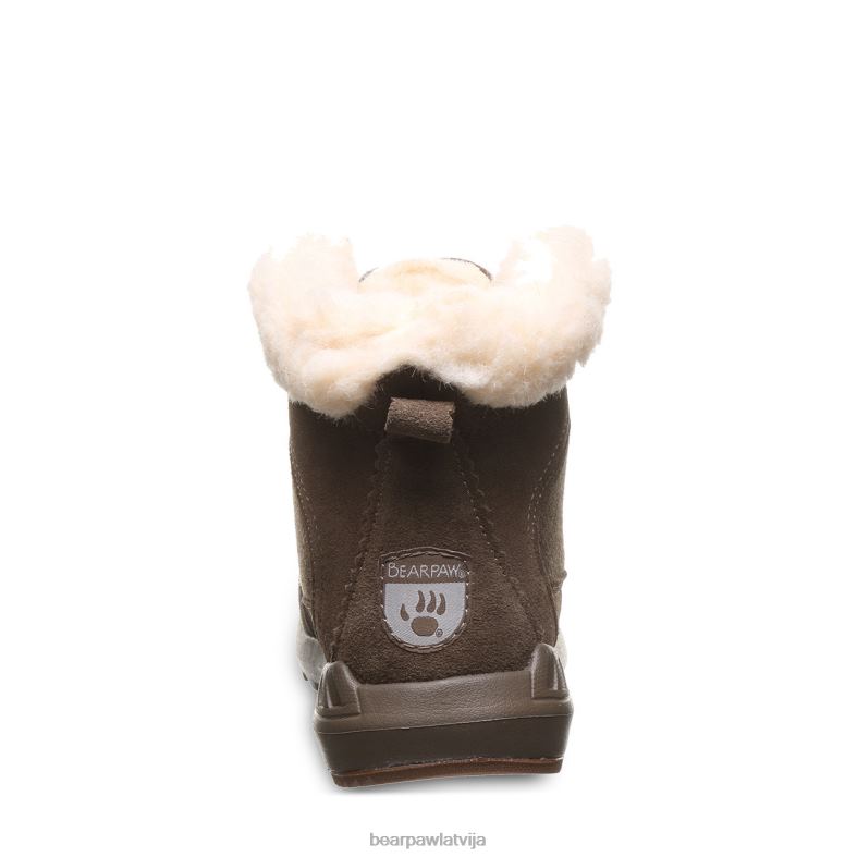 zīmogs brūns sievietes zābaki BEARPAW cheryl P2XFF140