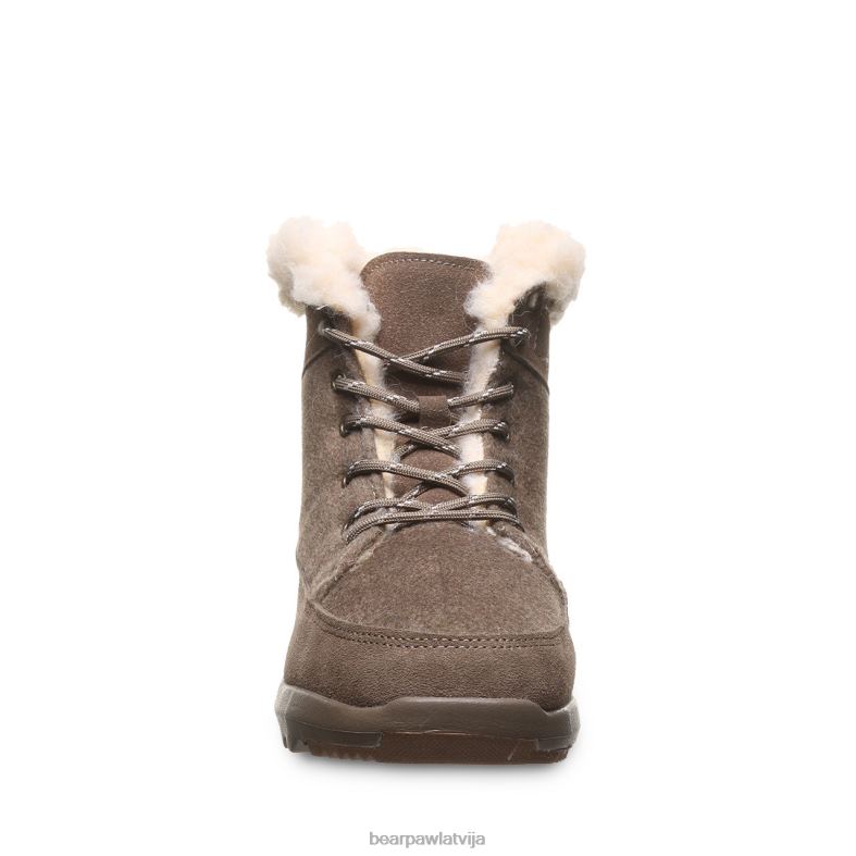 zīmogs brūns sievietes zābaki BEARPAW cheryl P2XFF140