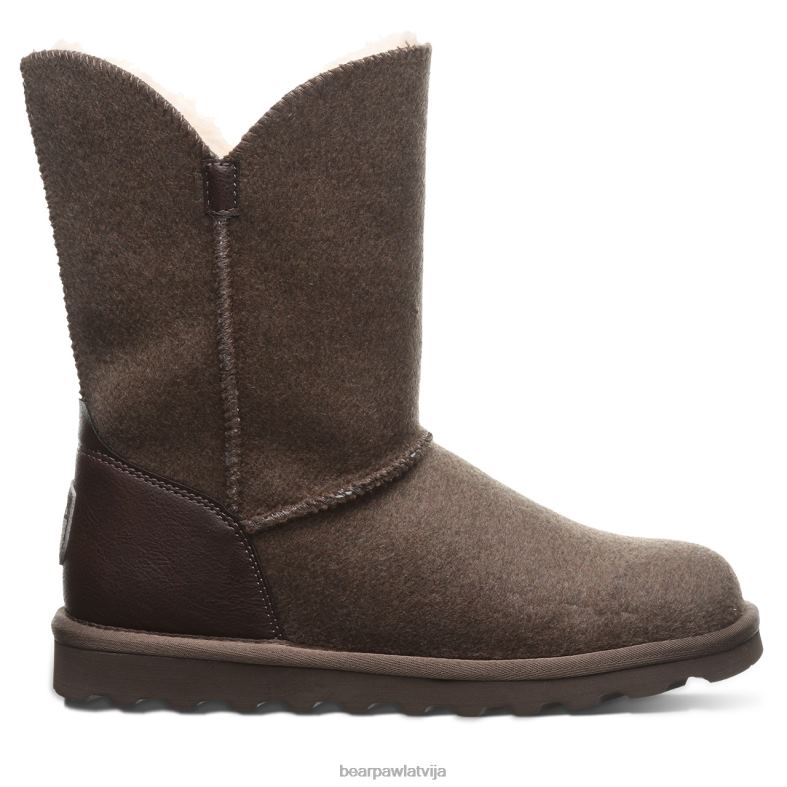 zīmogs brūns sievietes zābaki BEARPAW irina P2XFF155
