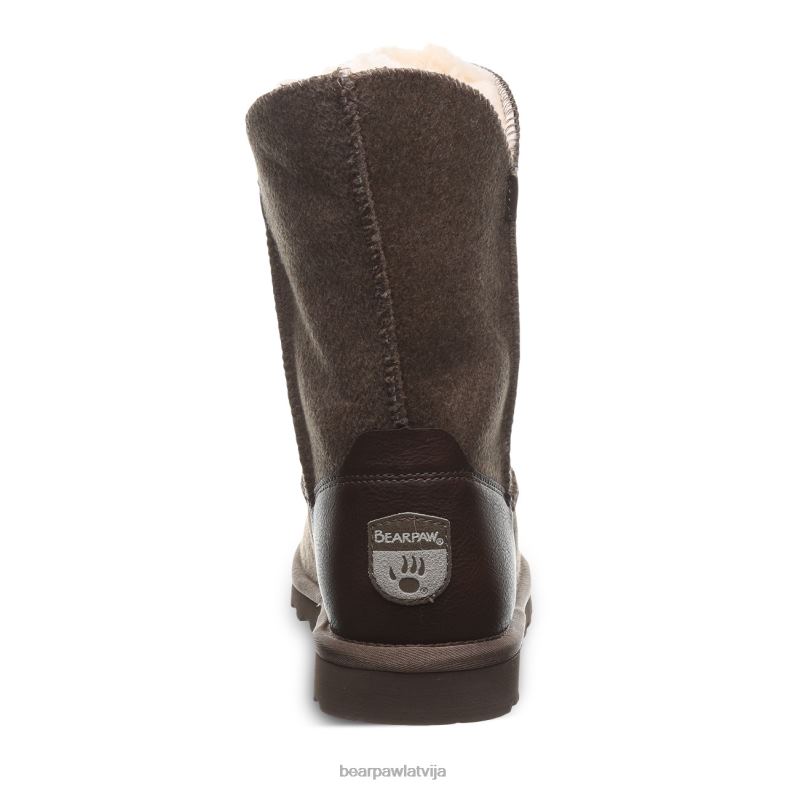 zīmogs brūns sievietes zābaki BEARPAW irina P2XFF155