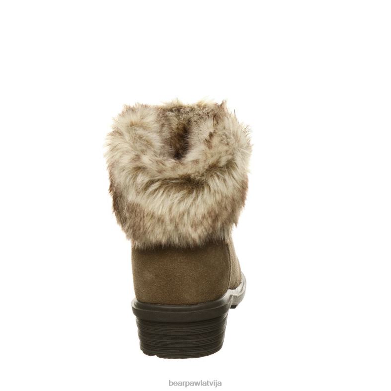 zīmogs brūns sievietes zābaki BEARPAW mierīgums P2XFF202