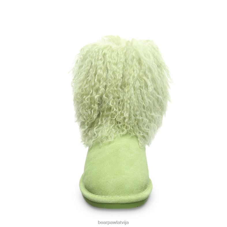 zaļš sievietes zābaki BEARPAW bāā P2XFF133