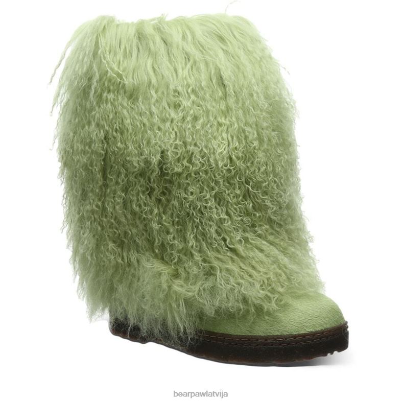 zaļš sievietes zābaki BEARPAW boetis P2XFF260