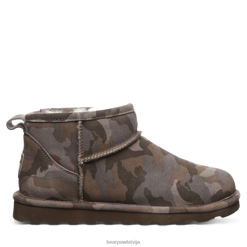 zemes kamo sievietes zābaki BEARPAW īsa eksotika P2XFF136