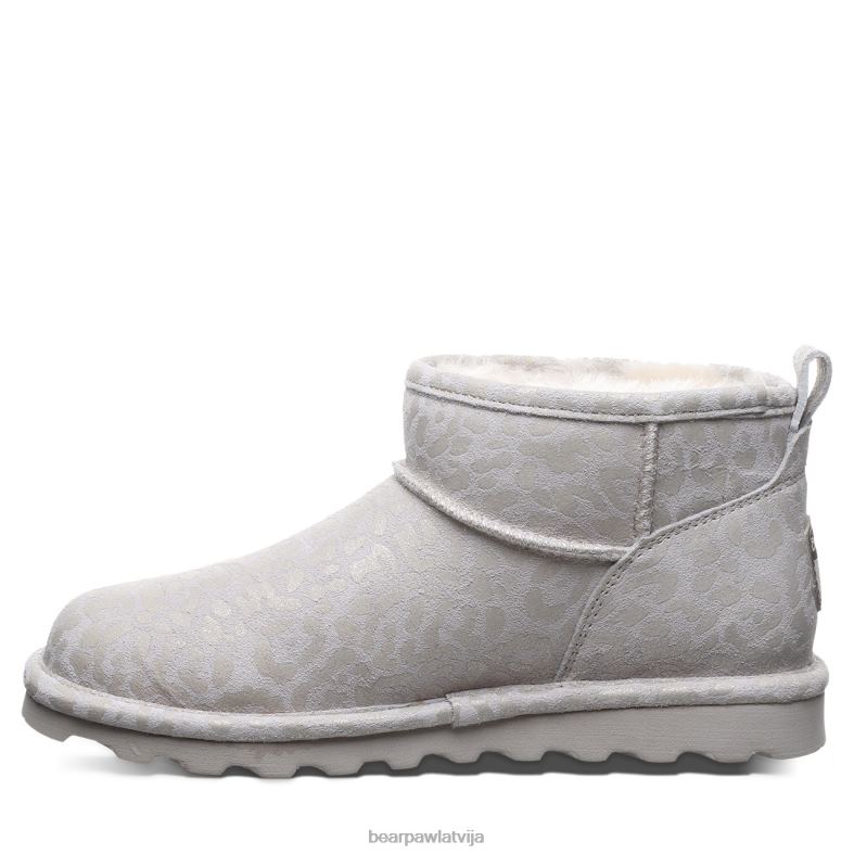 ziemas baltie leoparda spīdumi sievietes zābaki BEARPAW īsa eksotika P2XFF33