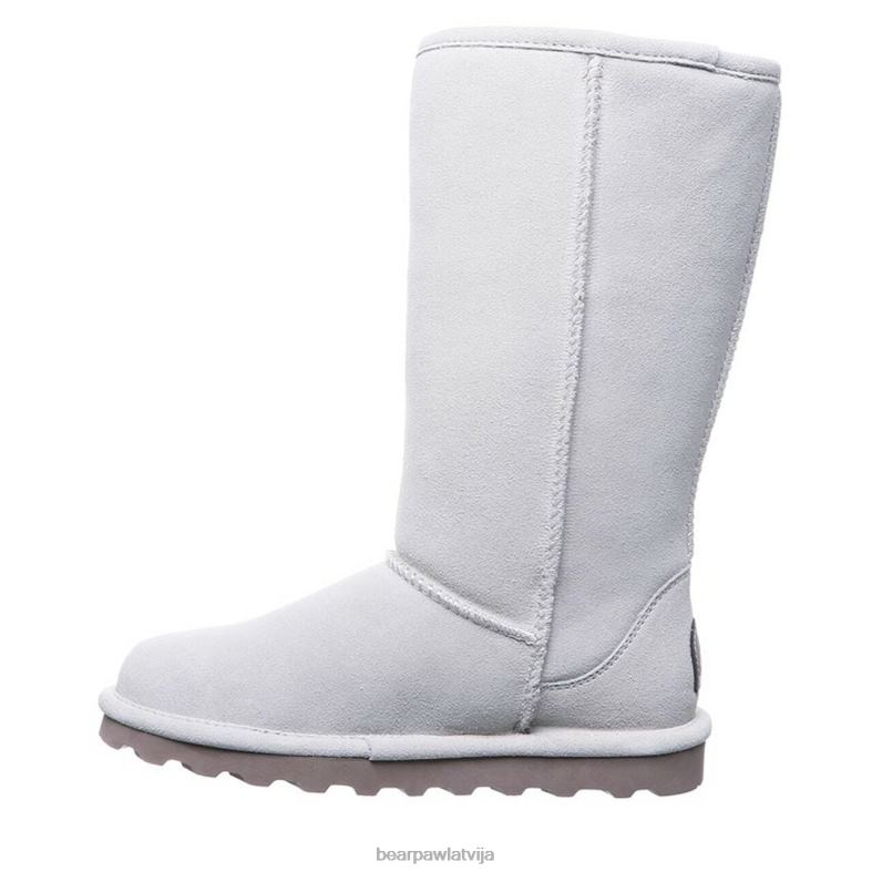 ziemas balts sievietes zābaki BEARPAW elle garš plats P2XFF240