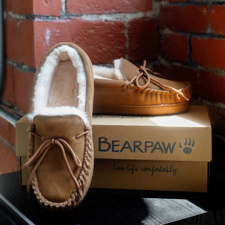 hikorija vīriešiem čības BEARPAW moc ii P2XFF533
