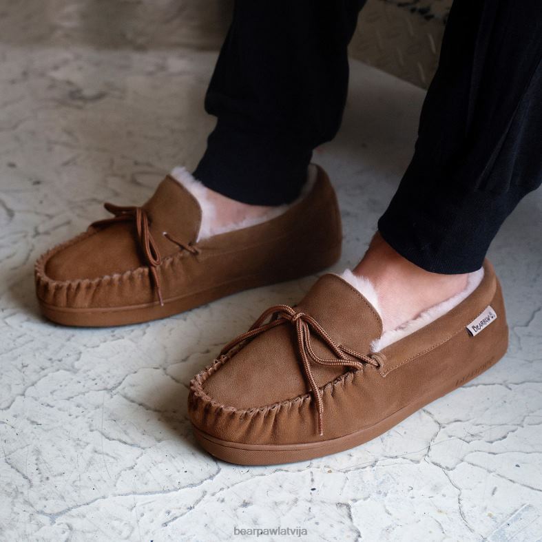 hikorija vīriešiem čības BEARPAW moc ii plats P2XFF530