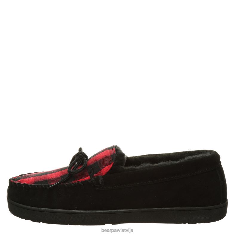melns multiadījums vīriešiem čības BEARPAW moc ii P2XFF542