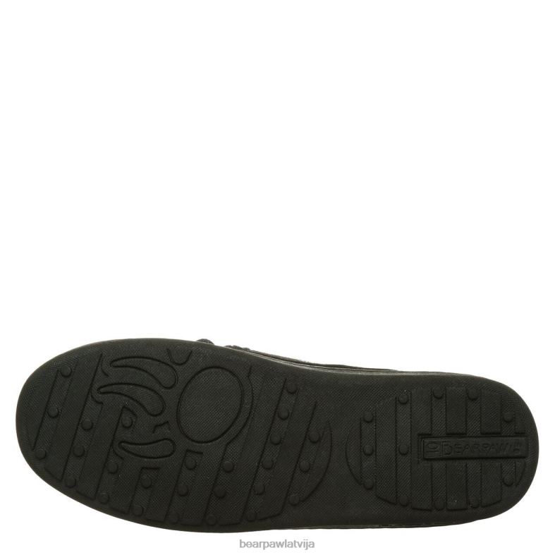 melns multiadījums vīriešiem čības BEARPAW moc ii P2XFF542