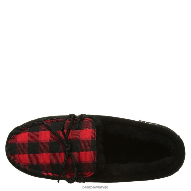 melns multiadījums vīriešiem čības BEARPAW moc ii P2XFF542