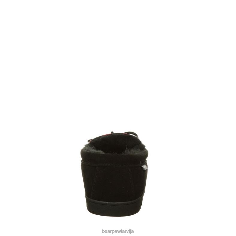melns multiadījums vīriešiem čības BEARPAW moc ii P2XFF542