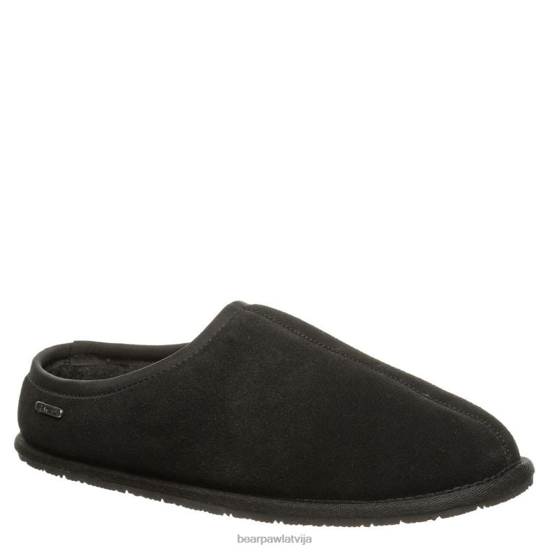melns vīriešiem čības BEARPAW Džošua P2XFF540