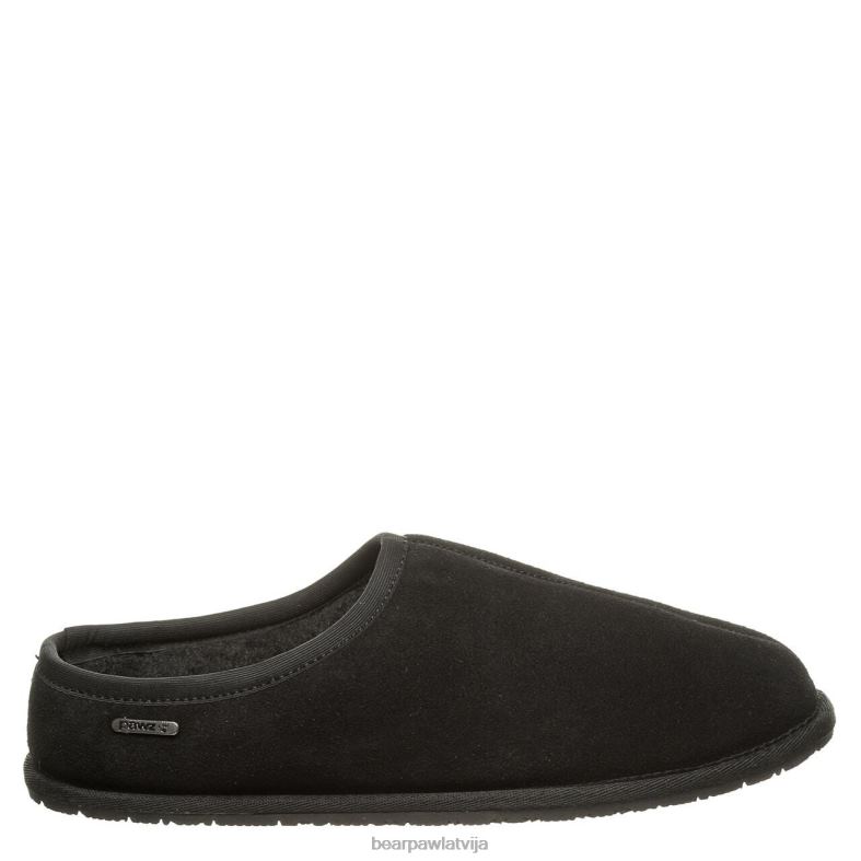 melns vīriešiem čības BEARPAW Džošua P2XFF540