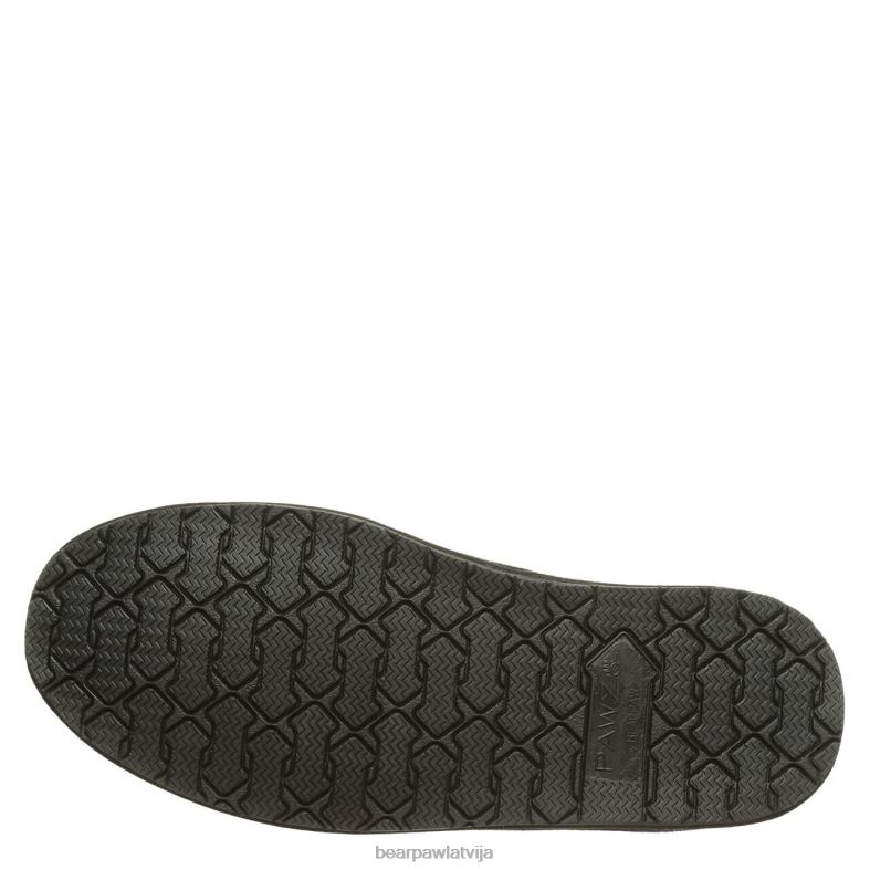 melns vīriešiem čības BEARPAW Džošua P2XFF540
