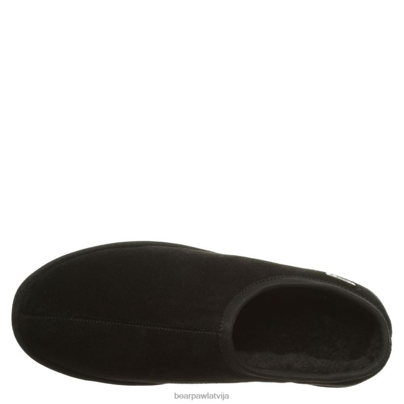 melns vīriešiem čības BEARPAW Džošua P2XFF540