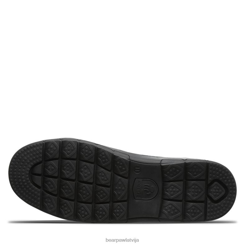 melns vīriešiem čības BEARPAW Harijs P2XFF536