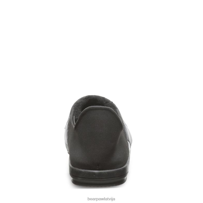 melns vīriešiem čības BEARPAW Harijs P2XFF536