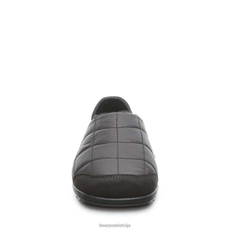 melns vīriešiem čības BEARPAW Harijs P2XFF536
