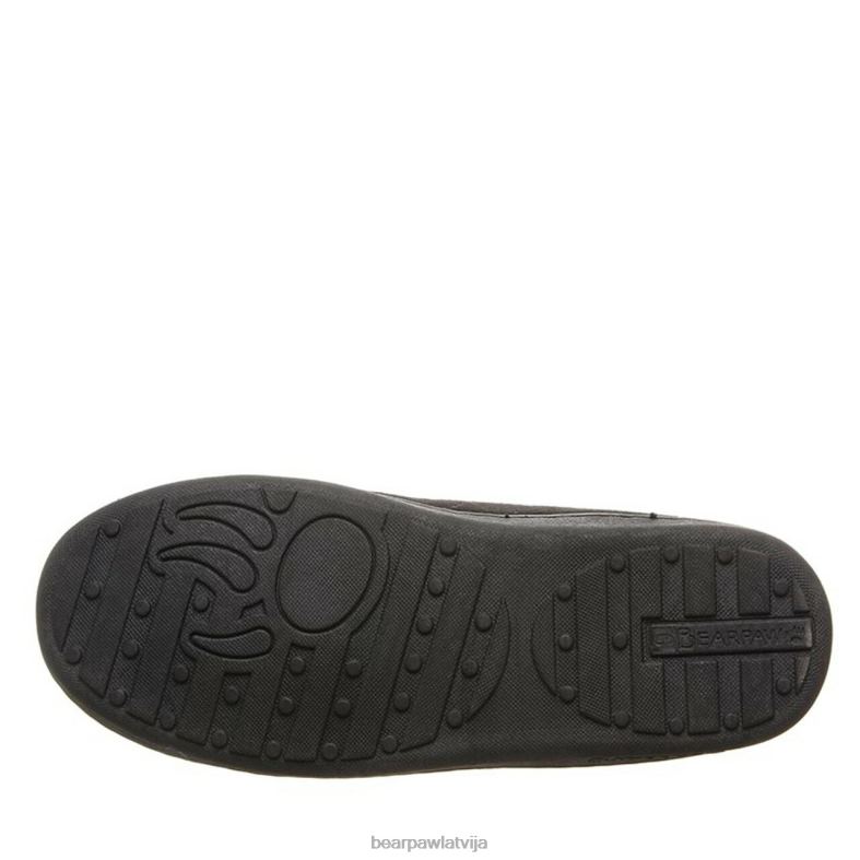 melns vīriešiem čības BEARPAW moc ii plats P2XFF527