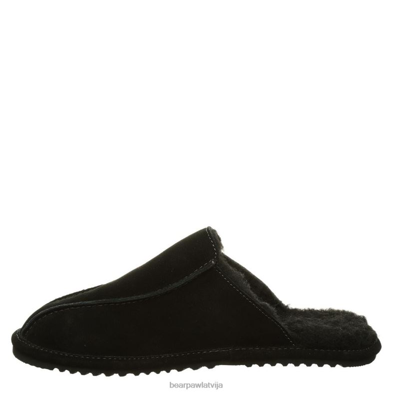 melns vīriešiem čības BEARPAW pierre P2XFF529