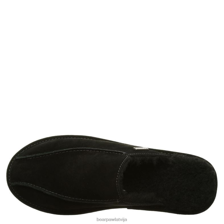 melns vīriešiem čības BEARPAW pierre P2XFF529