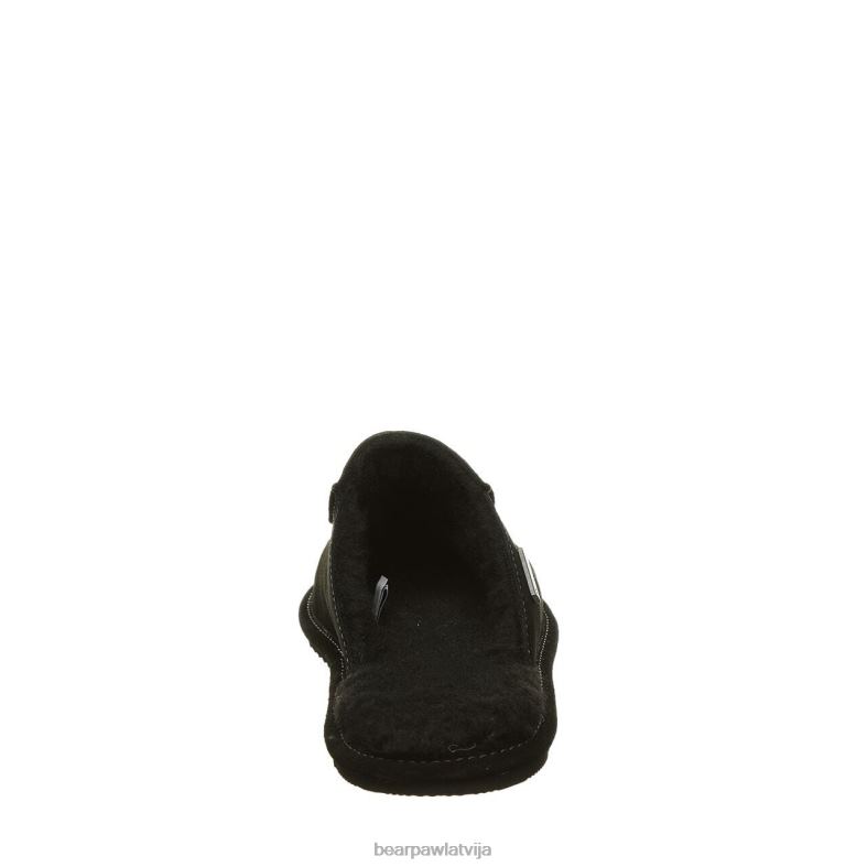 melns vīriešiem čības BEARPAW pierre P2XFF529
