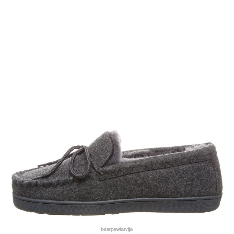 pelēks vīriešiem čības BEARPAW moc ii P2XFF537