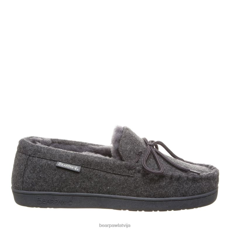pelēks vīriešiem čības BEARPAW moc ii P2XFF537