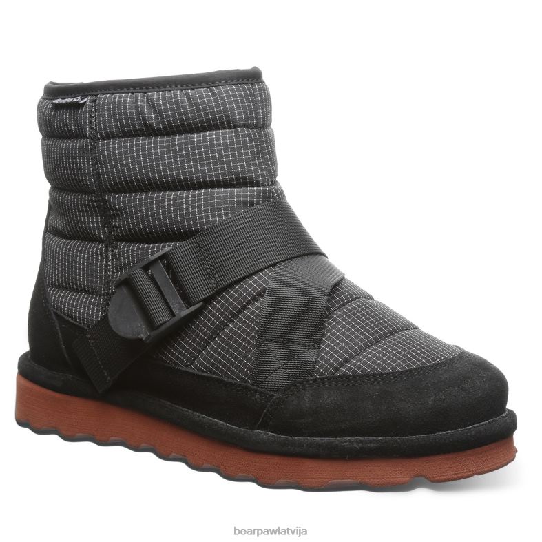 melns vīriešiem zābaki BEARPAW Konors P2XFF515