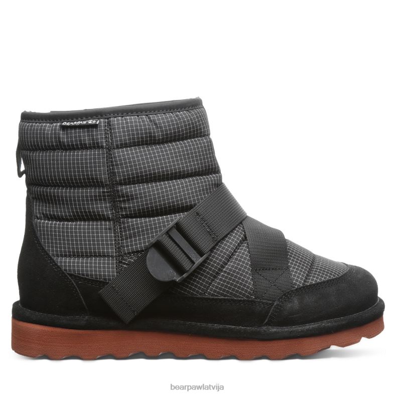 melns vīriešiem zābaki BEARPAW Konors P2XFF515