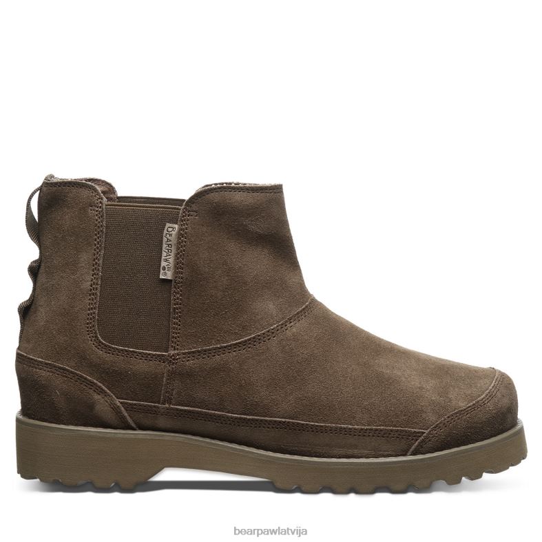 zīmogs brūns vīriešiem zābaki BEARPAW niks P2XFF516